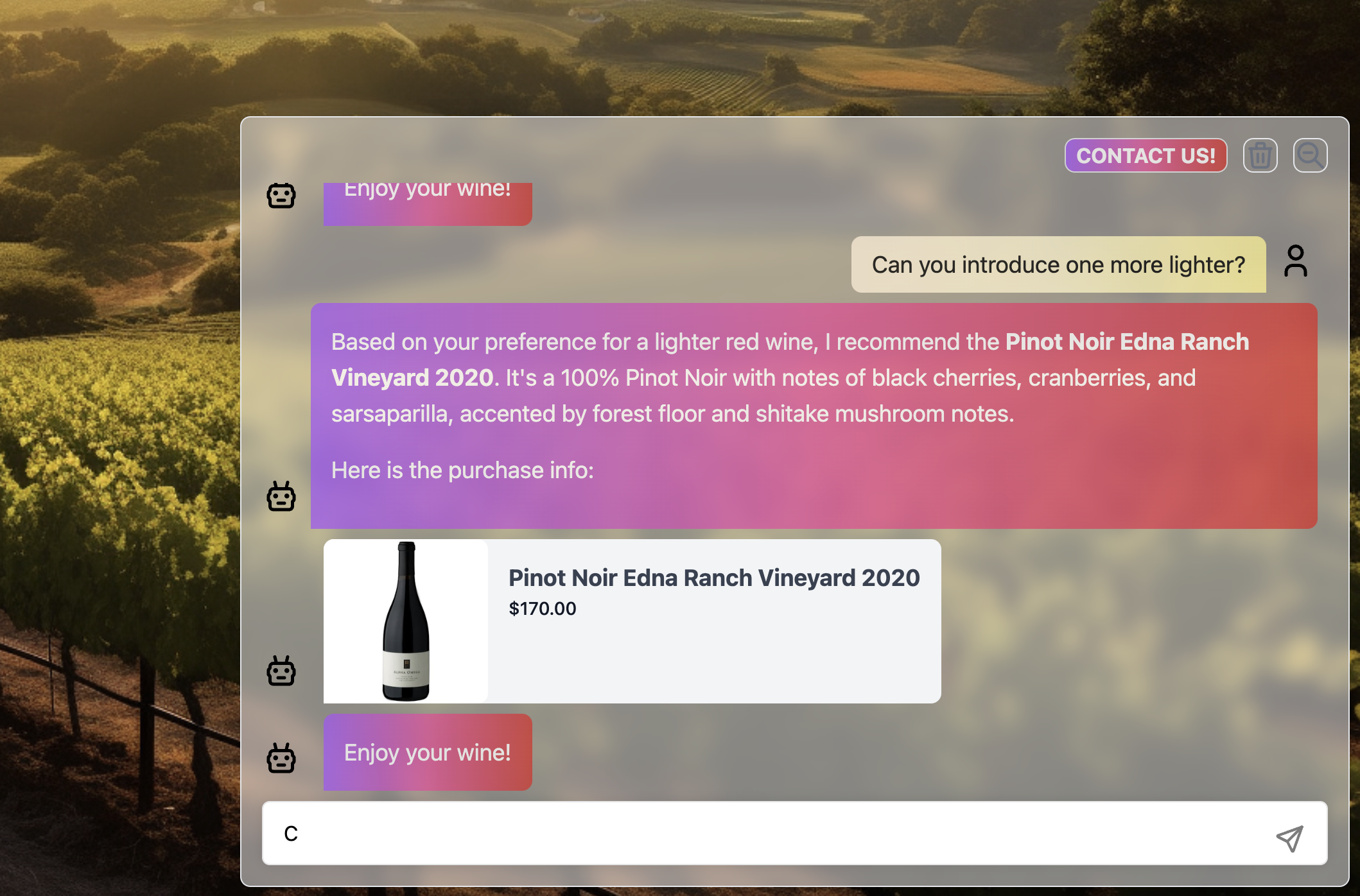 Product screenshot
